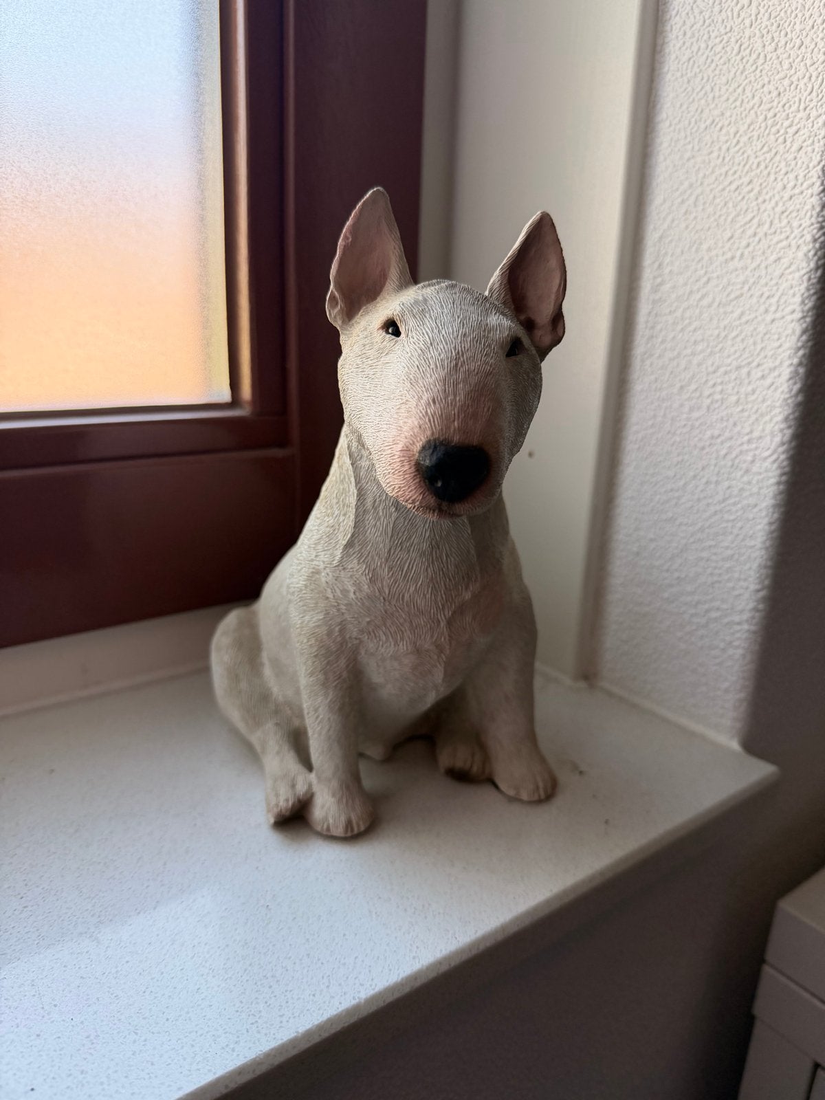 Sandicast Bull Terrier Beeld - 20cm hoog, Ophalen of Verzenden, Zo goed als nieuw