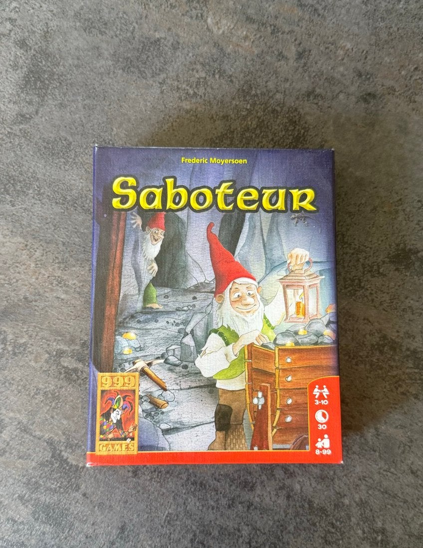 Saboteur - Strategisch kaartspel, Drie of vier spelers, Ophalen of Verzenden, Nieuw