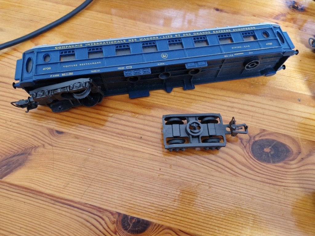 Modelbaan Wagon Lits Lima, Gebruikt, Gelijkstroom, Wagon, Ophalen of Verzenden