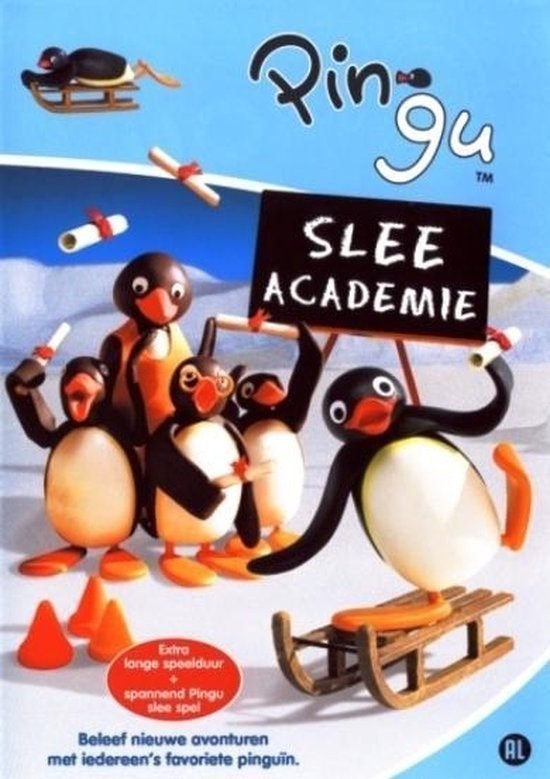 DVD Pingu - Slee Academie, Avontuur, Alle leeftijden, Tv-serie, Ophalen of Verzenden