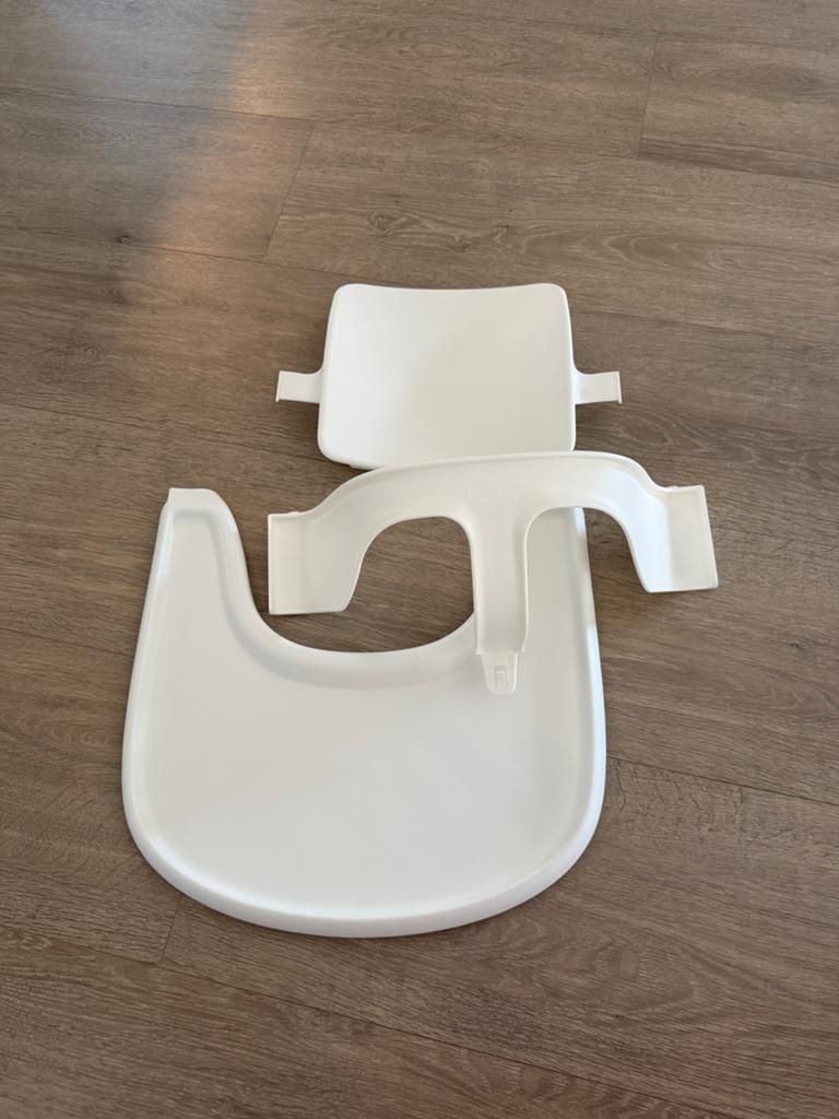 Stokke Babyset met Playtray, Ophalen, Gebruikt, Meegroeistoel, Afneembaar eetblad