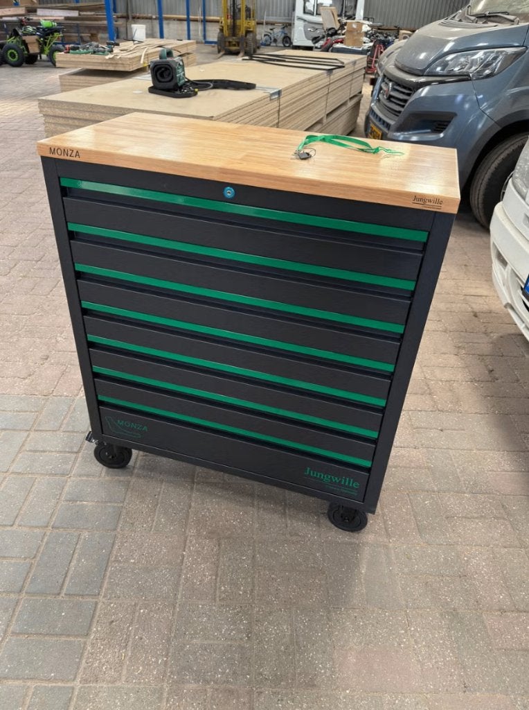 Jungwille Monza grote gevulde gereedschapswagen nieuw, Ophalen, ., Nieuw, Gevuld