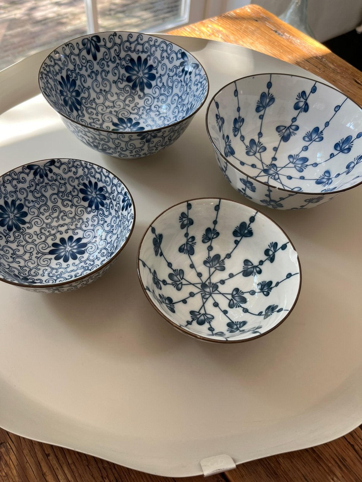 4st Riverdale Schaaltjes blauw, Ophalen, Overige stijlen, Schaal of Schalen