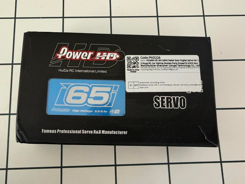 Power HD 65 servo | Big Scale | 65kg | Nieuw | WH-65KG, Ophalen, Nieuw