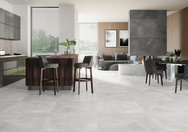 RESTPARTIJ! Vloertegel Stone White 60x60 nu voor maar €37,50
