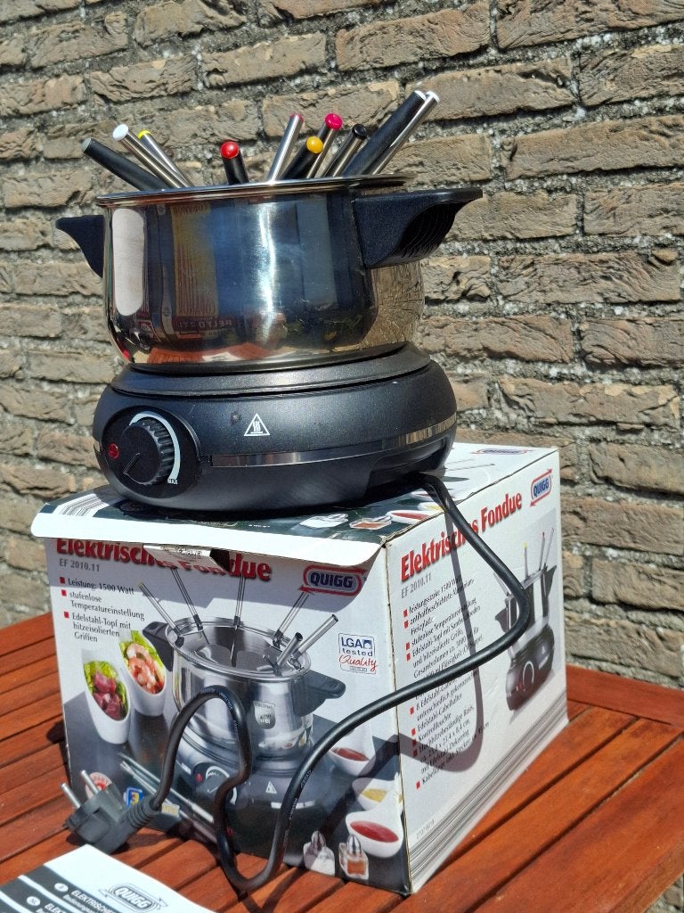 Nieuwe elektrische fondue, Ophalen of Verzenden, Nieuw, Elektrisch, Fondueset