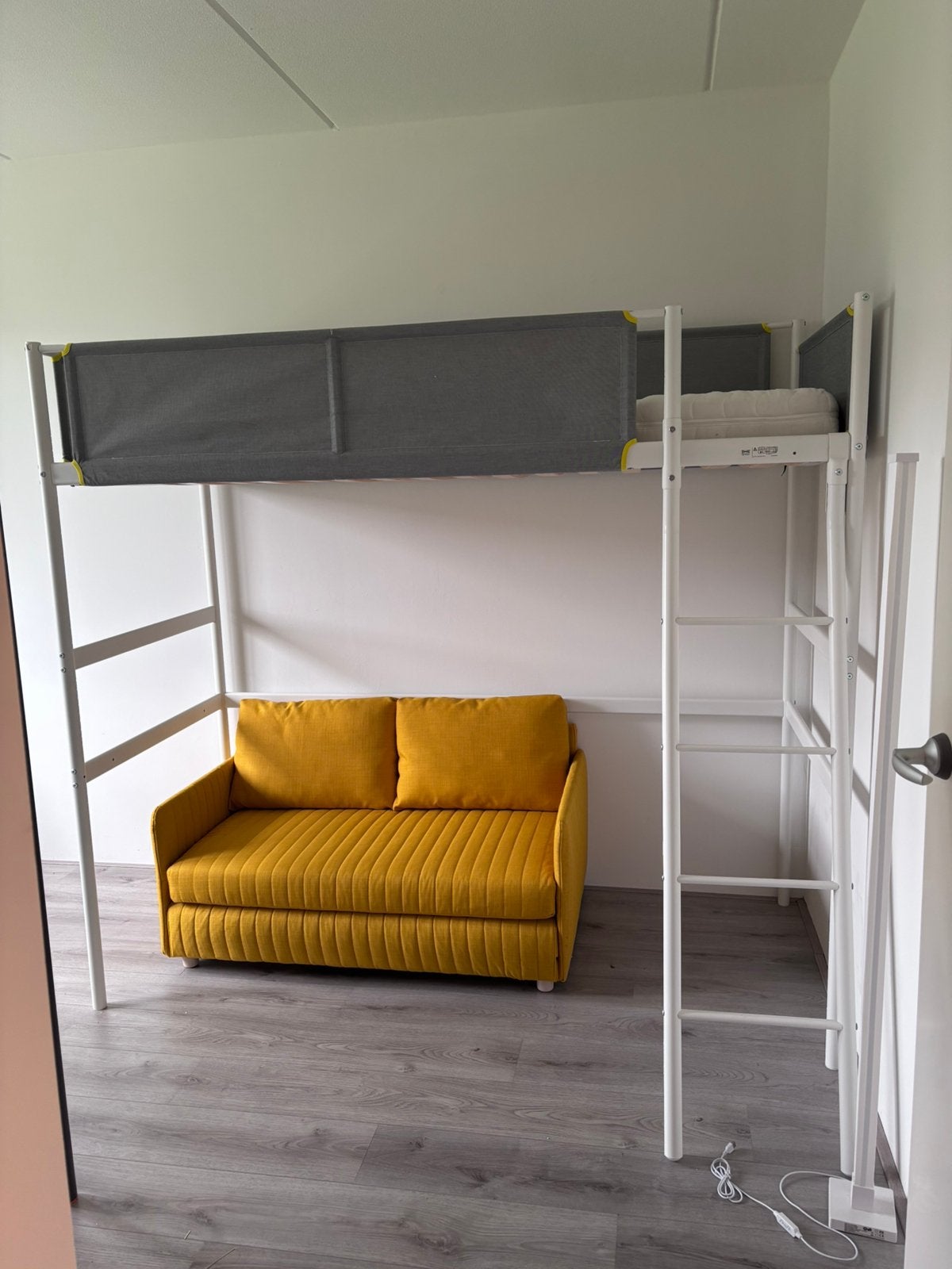 Hoogslaper 90x200, Huis en Inrichting, Slaapkamer | Stapelbedden en Hoogslapers, Ophalen, Eenpersoons, Nieuw, 200 cm