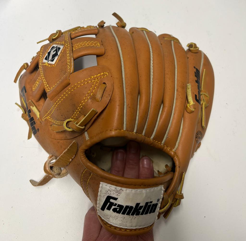 Franklin kinder honkbal handschoen, Ophalen of Verzenden, Gebruikt, Honkbal, Handschoen