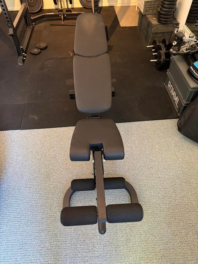 Verstelbare Fitnessbank (Taurus), Sport en Fitness, Fitnessmaterialen, Ophalen, Zo goed als nieuw, Buik, Fitnessbank