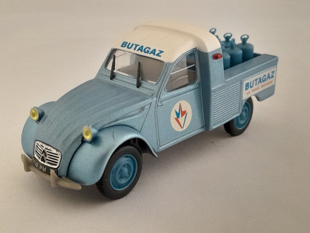 Citroën 2CV Pick-up 1:43 van Norev, Ophalen of Verzenden, Zo goed als nieuw, Auto, Norev