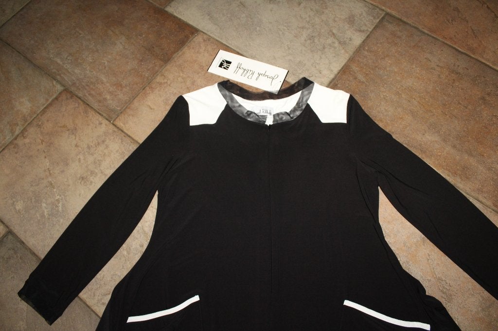 Joseph Ribkoff prachtig zwart/witte chique jumpsuit mt 38/40, Maat 38/40 (M), Meerkleurig, ., Joseph Ribkoff