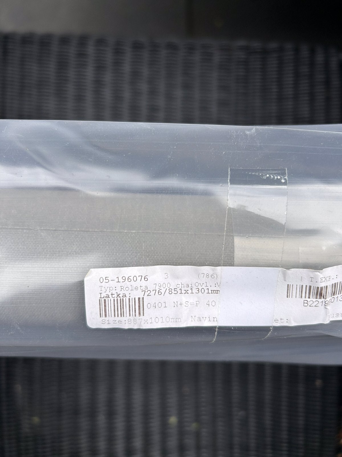 Grijs Rolgordijn 851x1301mm - Nieuw in verpakking, 100 tot 150 cm, Nieuw, Grijs, 50 tot 100 cm