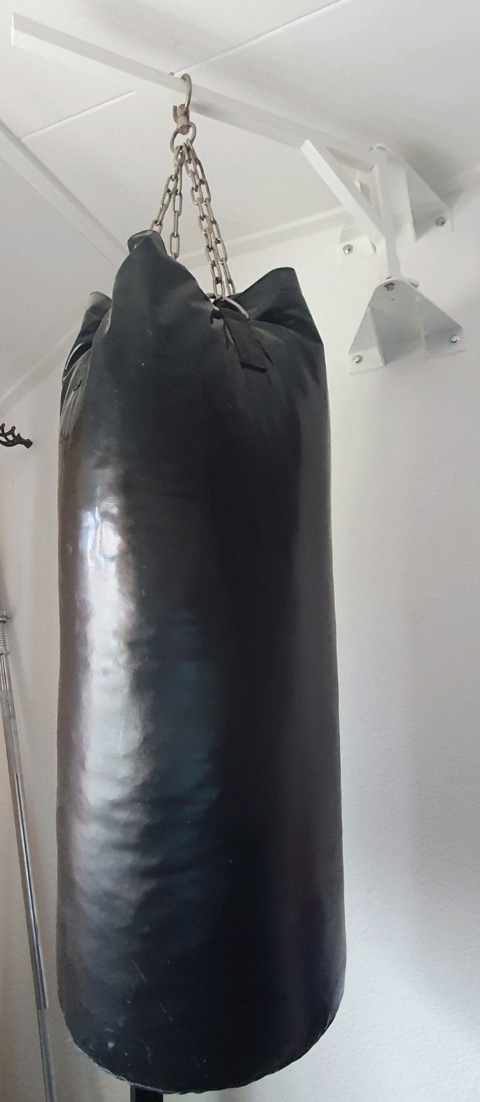 Bokszak, muursteun, 2 paar Everlast bokshandschoenen., Ophalen, Bokszak