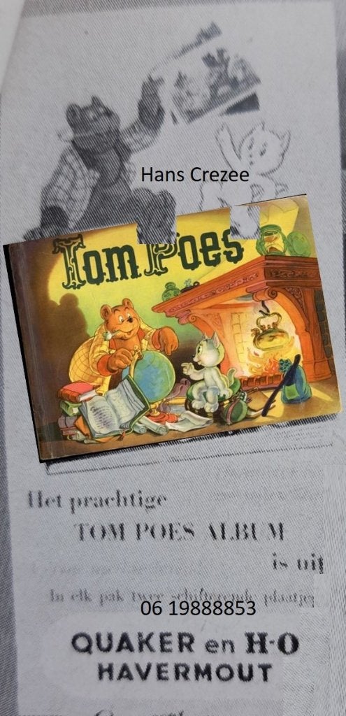 ik zoek poster affiche toonbank display Tom Poes Quaker Oats, Verzamelen, Posters, Ophalen of Verzenden, A1 t/m A3, Reclame, Rechthoekig Staand