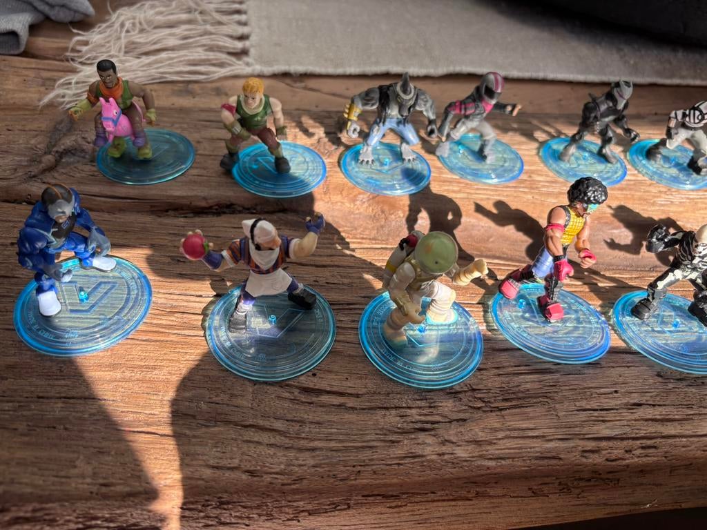 Fortnite collectie (skins, battle bus, wapens,backblings), Ophalen of Verzenden, Gebruikt