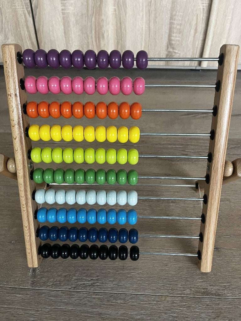 Telraam groot van hout, Kinderen en Baby's, Speelgoed | Houten speelgoed, Ophalen of Verzenden, Zo goed als nieuw, Overige typen