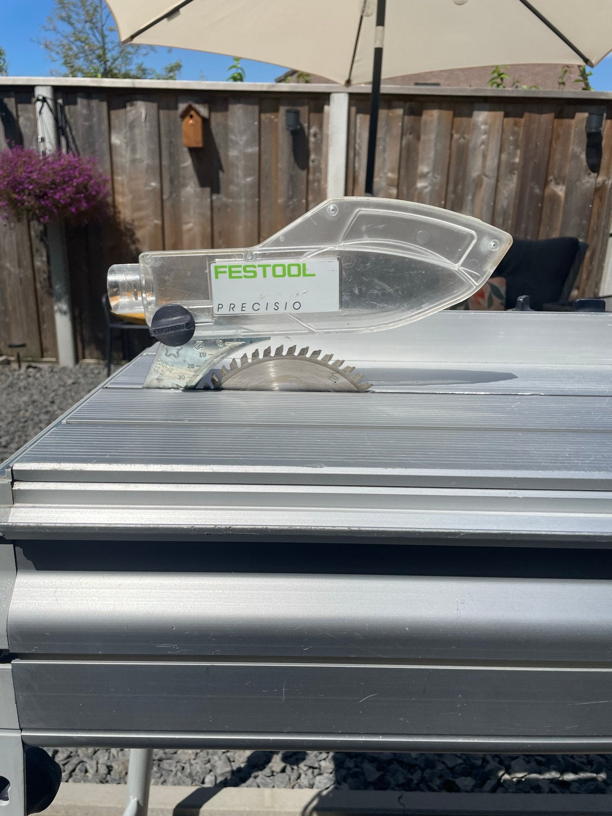 Festool CS 50 EB Precisio Tafelcirkelzaag, Doe-het-zelf en Verbouw, Ophalen, Cirkelzaag, 70 mm of meer, Zo goed als nieuw