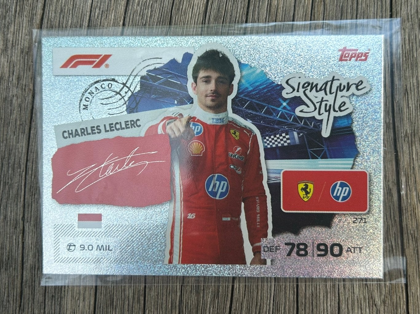 Turbo Attax 2026 handtekening leclerc, Ophalen of Verzenden, Nieuw, Plaatje
