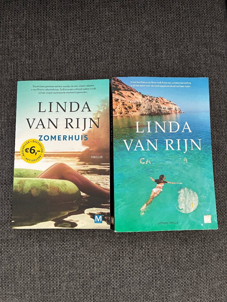 Linda van Rijn 2 boeken, Ophalen of Verzenden, Zo goed als nieuw, Linda van Rijn