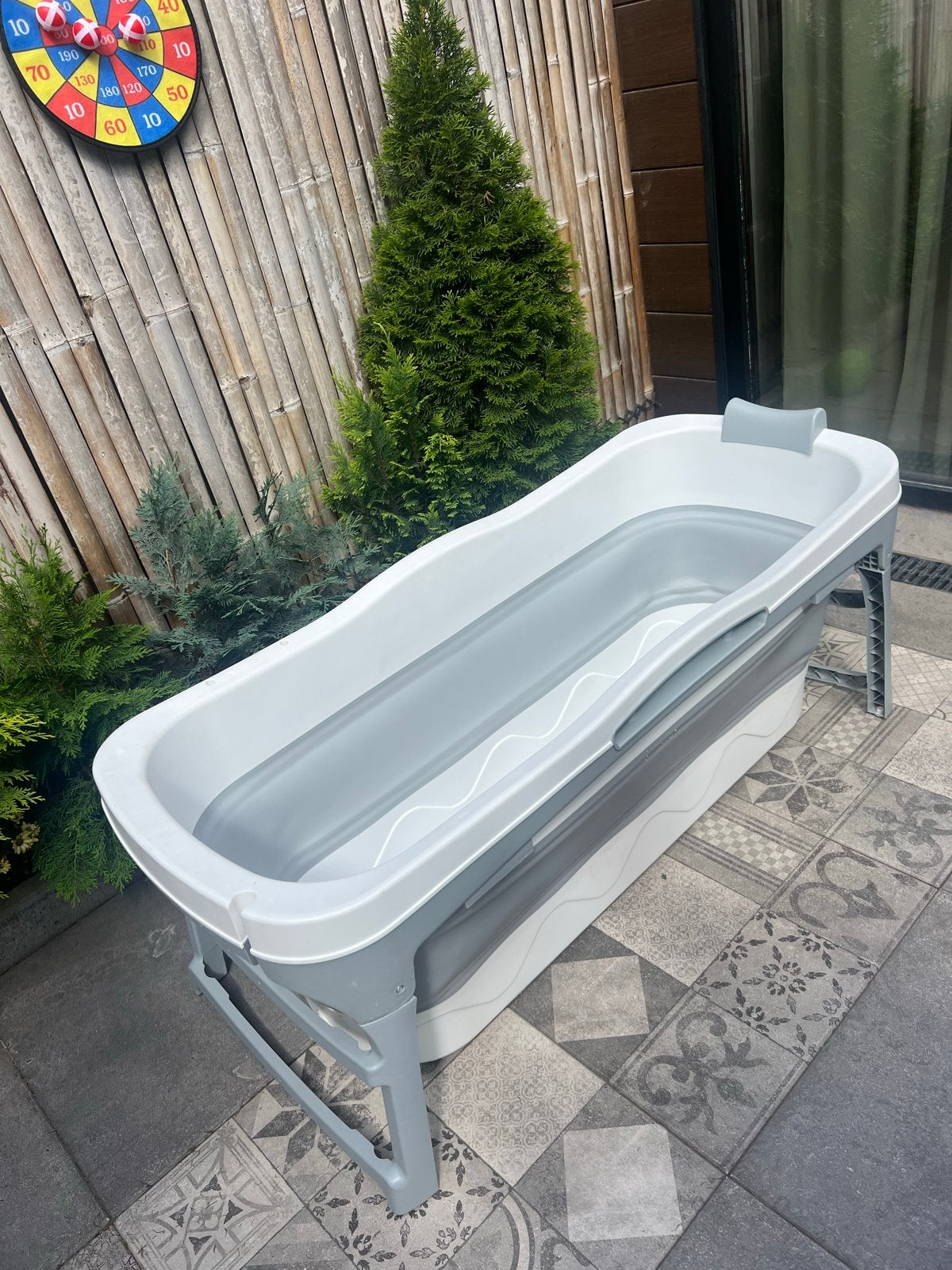 Foresta Inklapbaar XL Bad - Opvouwbaar Ligbad 143 cm, Ophalen, Nieuw, Met bad