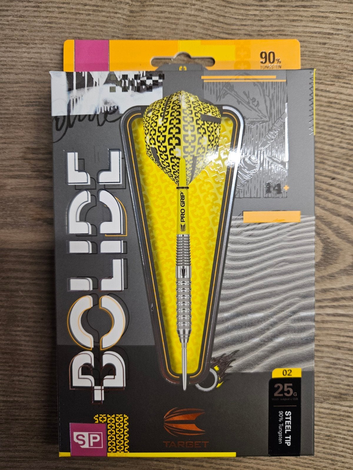 Target Bolide 02 Swiss Point 90% 25 gram dartpijlen, Ophalen of Verzenden, Zo goed als nieuw, Pijlen