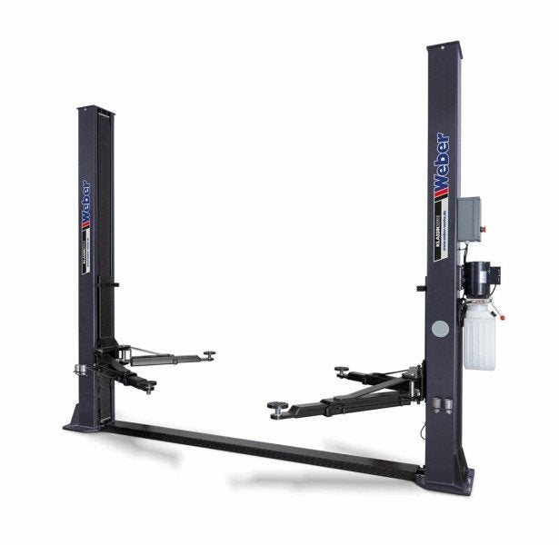 WEBER 230V 2-koloms hefbrug 4000 Kg | NU GRATIS VERZENDING