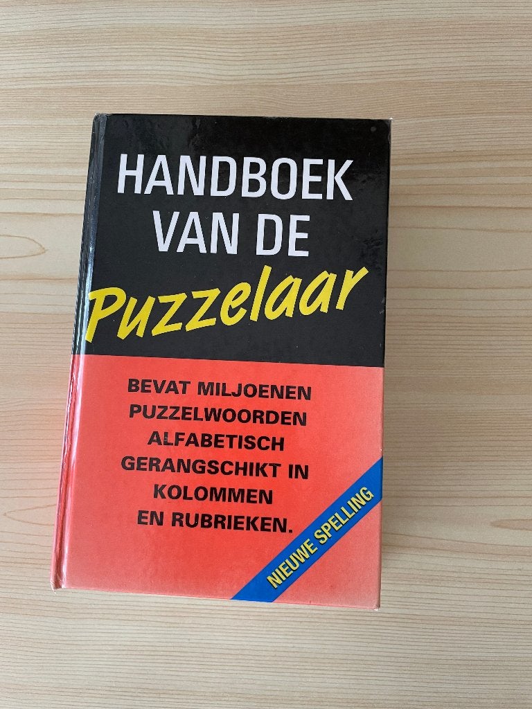 Puzzelboek Handboek van de Puzzelaar., Ophalen of Verzenden, 500 t/m 1500 stukjes, Gebruikt, Overige typen