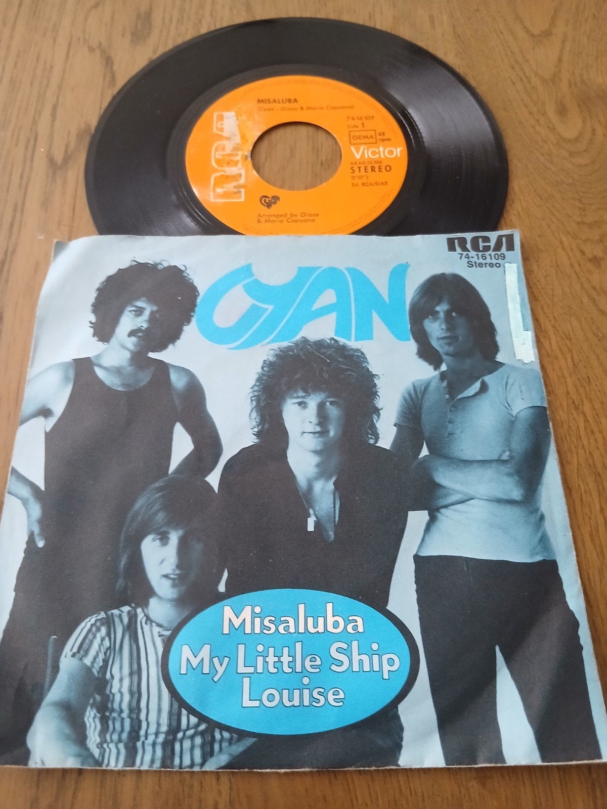 VINYL SINGLE   CYAN  1971, Verzenden, Zo goed als nieuw, Pop