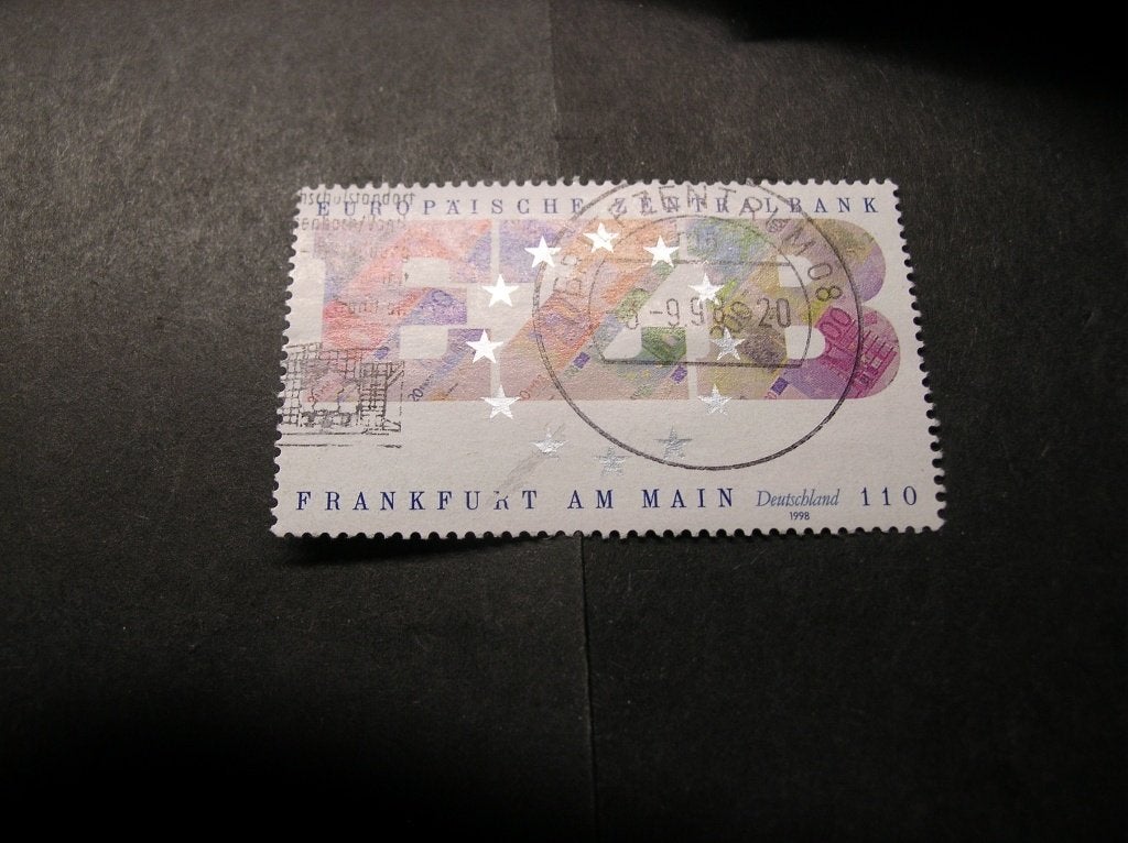 Cept/Verenigd Europa Duitsland 1998 gestempeld meeloper, Verzenden, Overige landen, Postfris