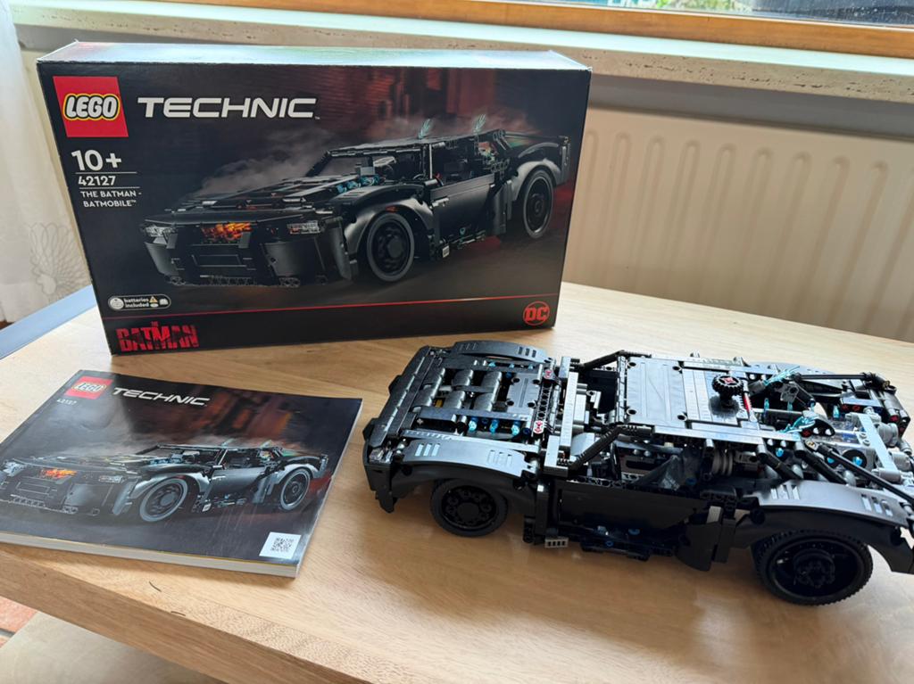 LEGO Technic 42127 The Batman Batmobile, Ophalen, Lego, Zo goed als nieuw, Complete set