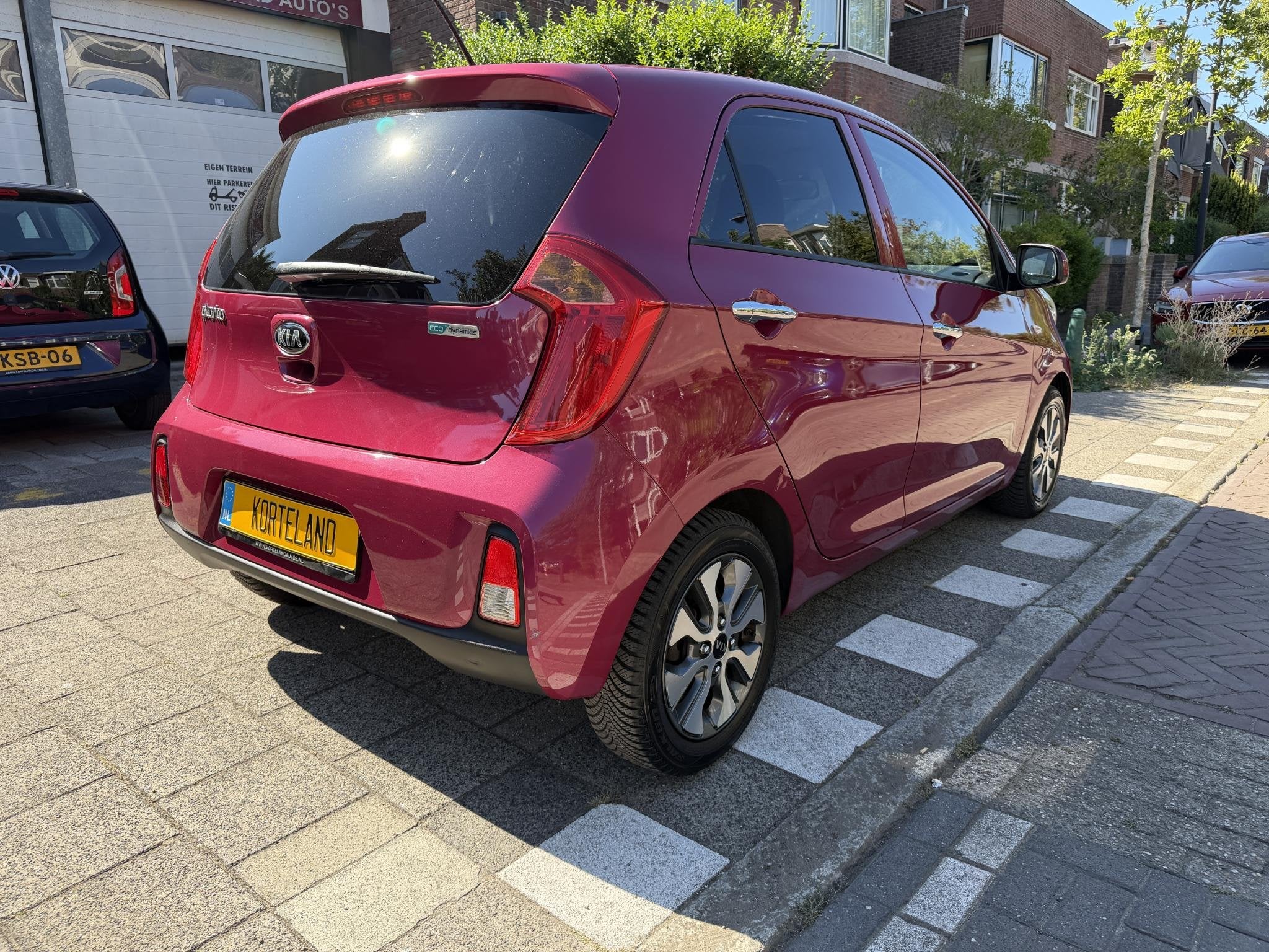 Kia Picanto 1.0 CVVT DynamicLine, Voorwielaandrijving, Stof, Gebruikt, Met garantie (alle)