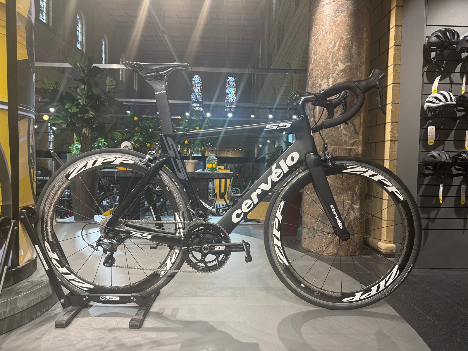 Cervélo S5 Carbon Shimano Ultegra R8000 Zipp S60 Wielset, Fietsen en Brommers, 28 inch, Carbon, Zo goed als nieuw, 57 tot 61 cm
