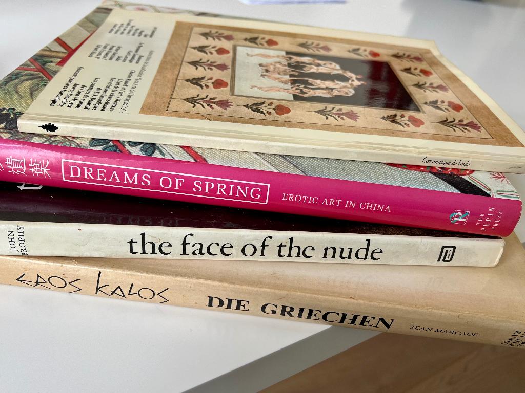 4 unieke Culturele documenten Erotiek in Kunst en Cultuur, Ophalen, Gelezen, Meerdere auteurs