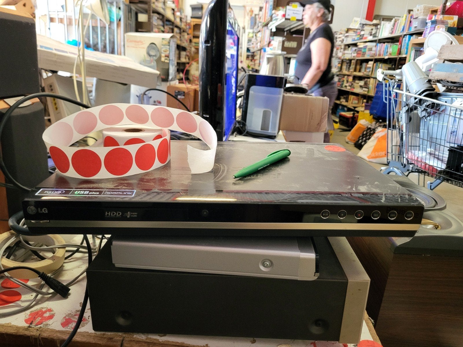 LG HDD/DVD Recorder RH387H - Defect, Met harddisk, Dvd-recorder, Ophalen of Verzenden, Niet werkend