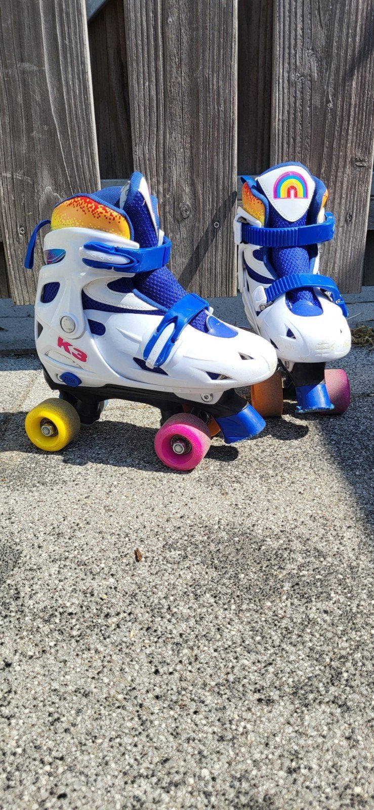 K3 rolschaatsen verstelbaar maat 34-37, Ophalen, Verstelbaar, Gebruikt, Kinderen
