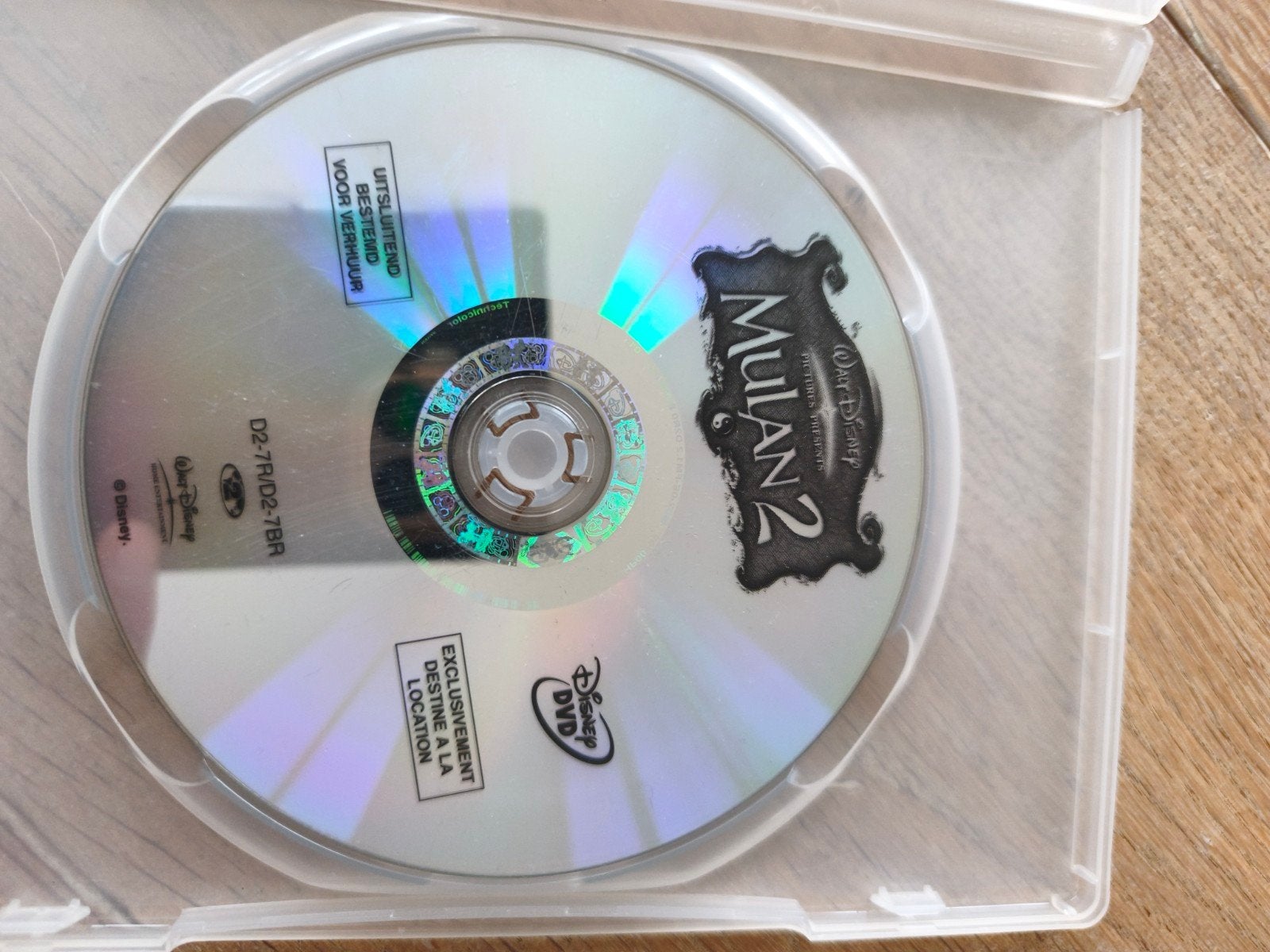 Disney Mulan 2 DVD - Exclusief voor verhuur, Avontuur, Gebruikt, Alle leeftijden, Ophalen of Verzenden