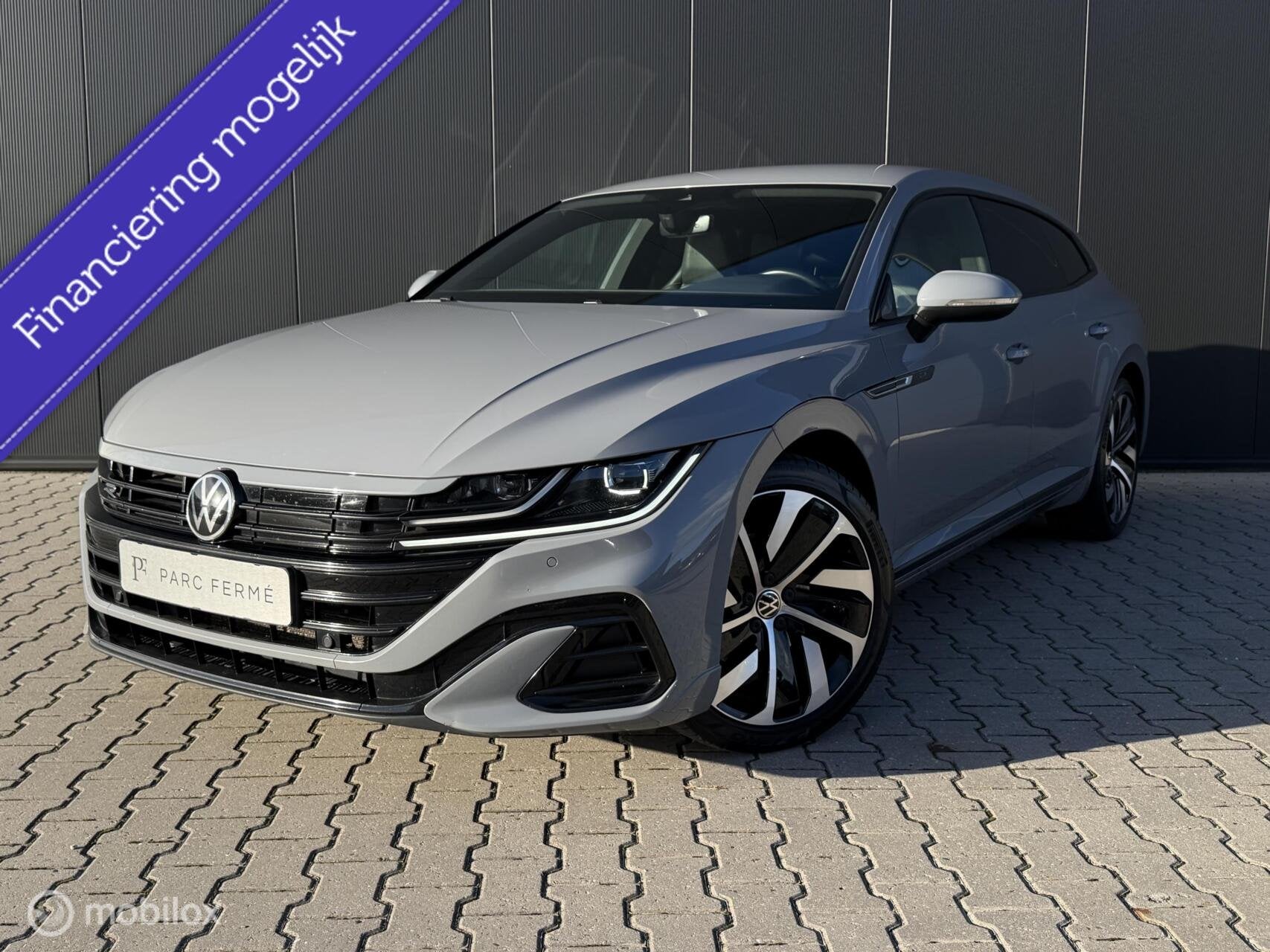 Volkswagen Arteon 1.4 TSI PHEV R-Line/Leder/Memory/IQ/ACC, Auto's, Arteon, Gebruikt, Zwart, Hybride Elektrisch/Benzine