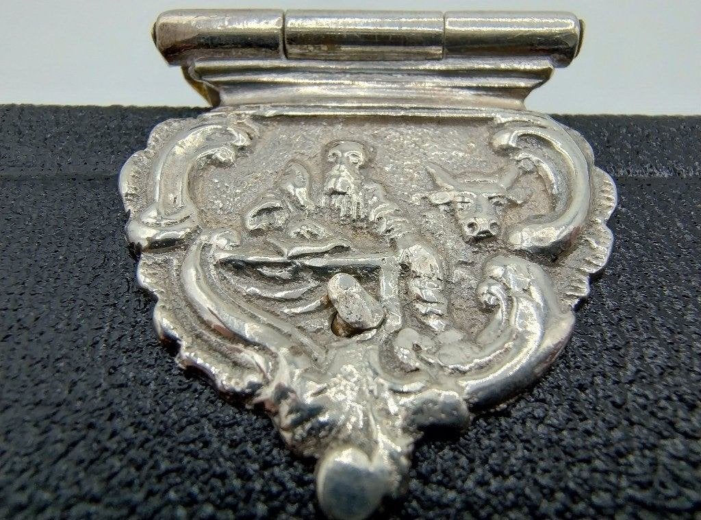 Bijbel met zilveren sloten, J. Bakker, Sneek, 1800, Antiek en Kunst, Verzenden
