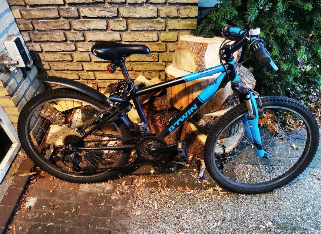 Rock rider 500 Btwin fiets, Ophalen, Gebruikt, 24 inch