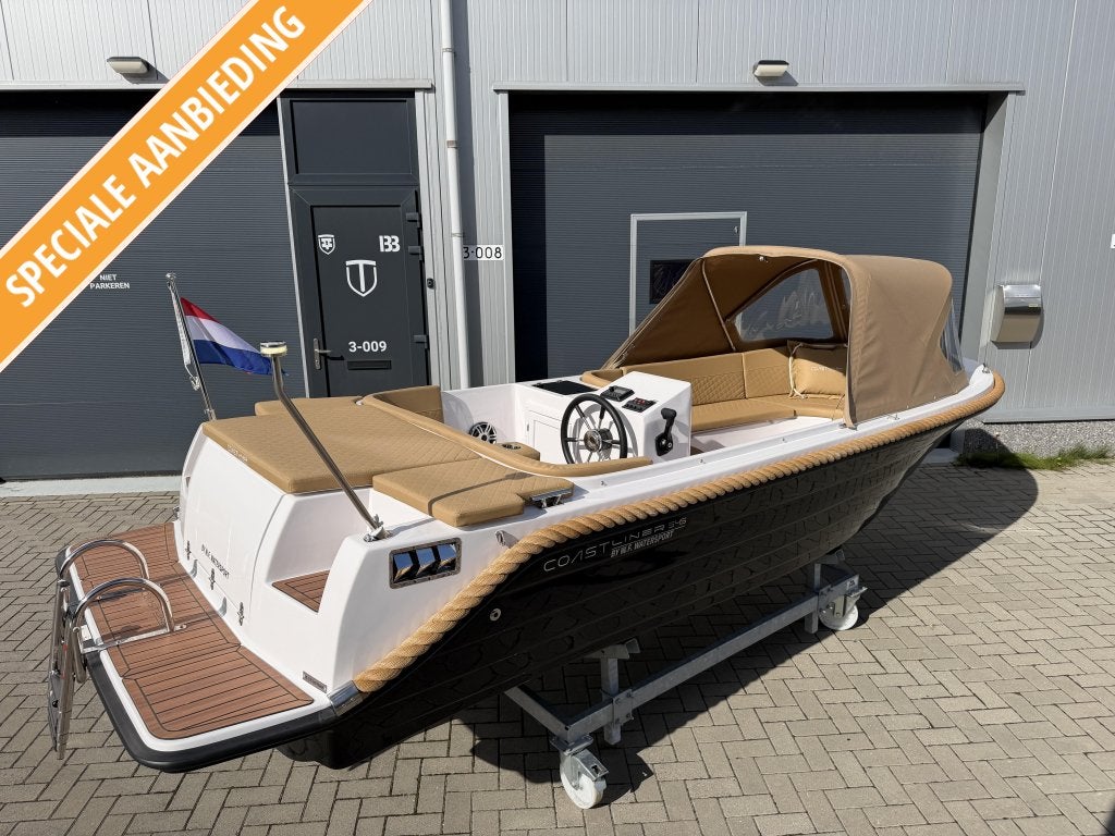 Nieuwe Coastliner 545 Tender Sloep incl. Tohatsu 20PK 4-takt, Watersport en Boten, Tender, Rondzit, Wfwatersport@botenverhuurhoorn.nl