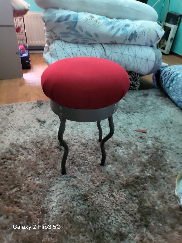Poefje Jan des Bouvrie, Ophalen, Minder dan 50 cm, Gebruikt, Stof