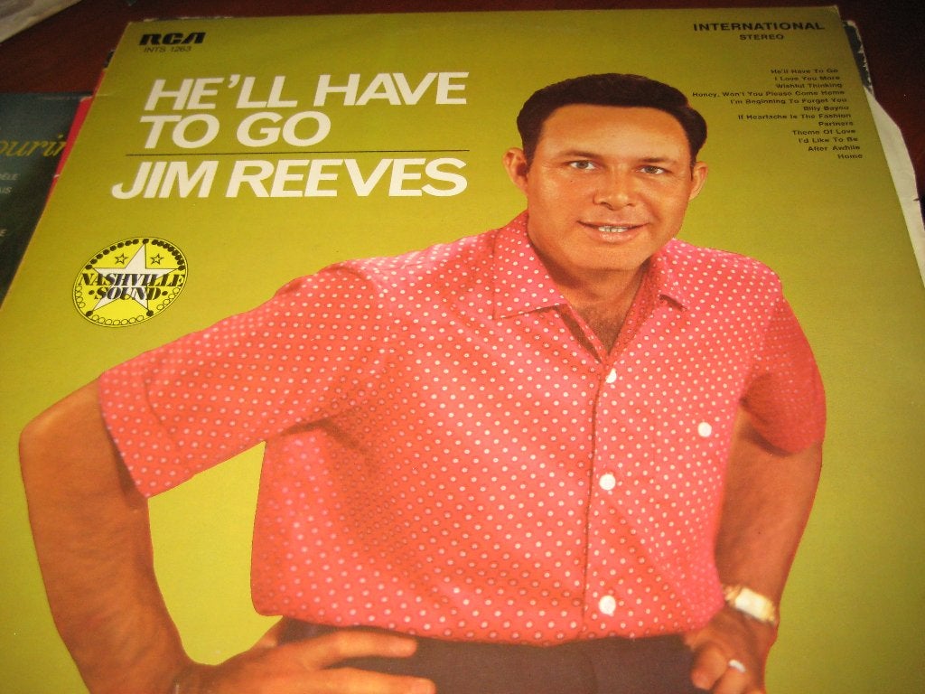 LP, JIm Reeves: He`ll have to go, Ophalen of Verzenden, Zo goed als nieuw, LP