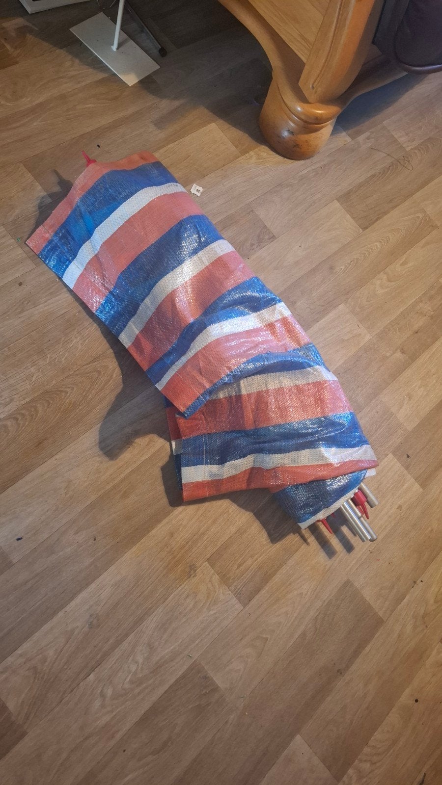 retro windscherm compleet, Ophalen, Gebruikt