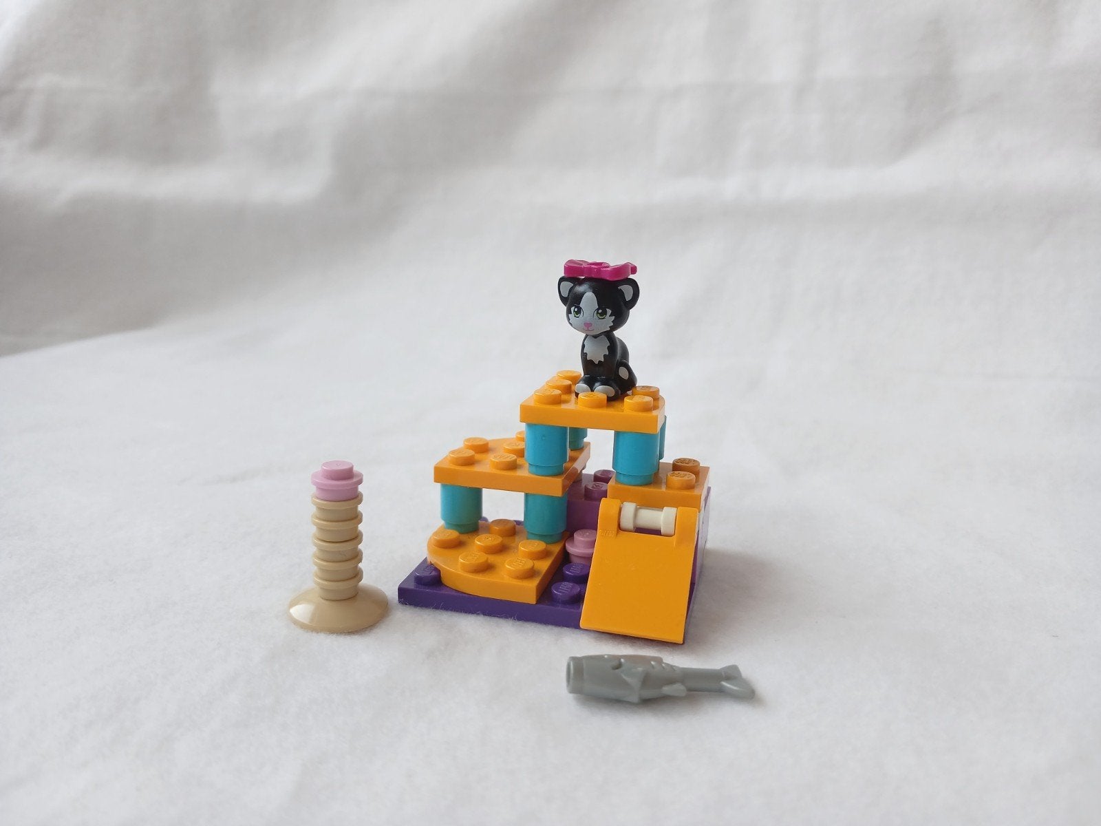 lego friends katten speeltuin 41018, Lego, Friends, Zo goed als nieuw, Complete set