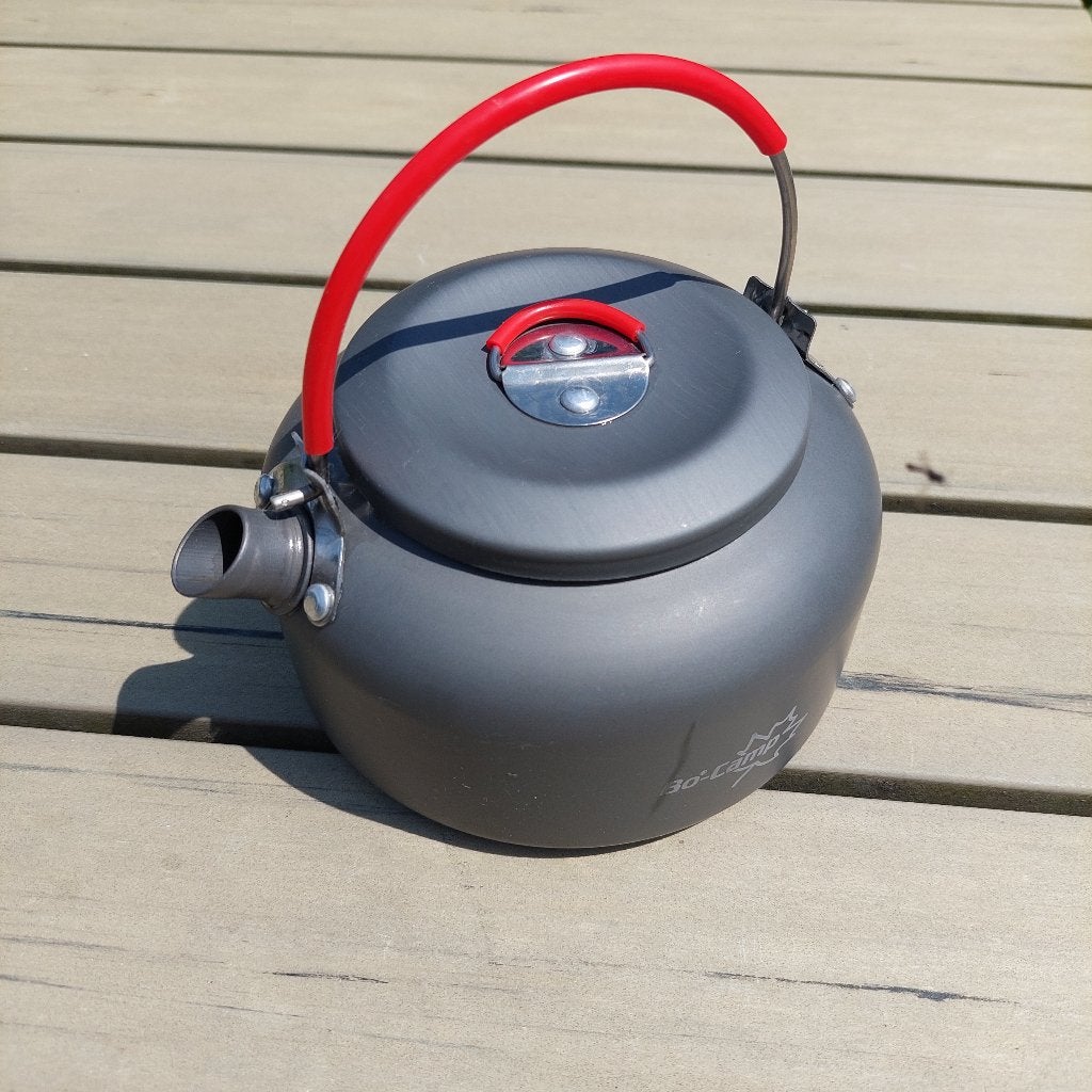 Keteltje Bocamp 0,8 L, Caravans en Kamperen, Kampeeraccessoires, Ophalen of Verzenden, Gebruikt