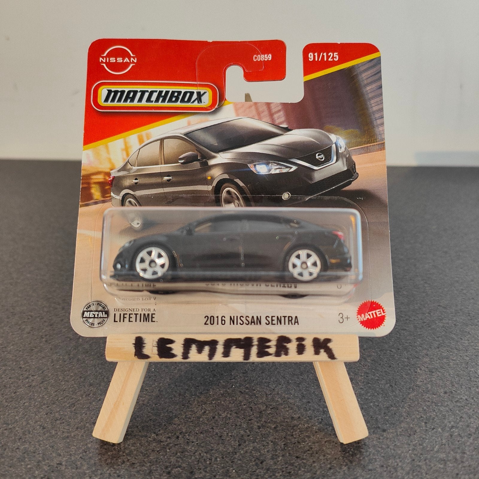 Matchbox 2016 Nissan Sentra - Nieuw in verpakking, Ophalen of Verzenden, Nieuw, Auto
