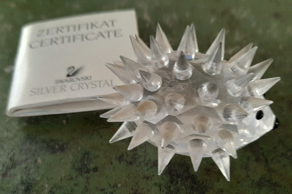 Egel - Swarovski, Verzamelen, Verzenden, Zo goed als nieuw, Figuurtje