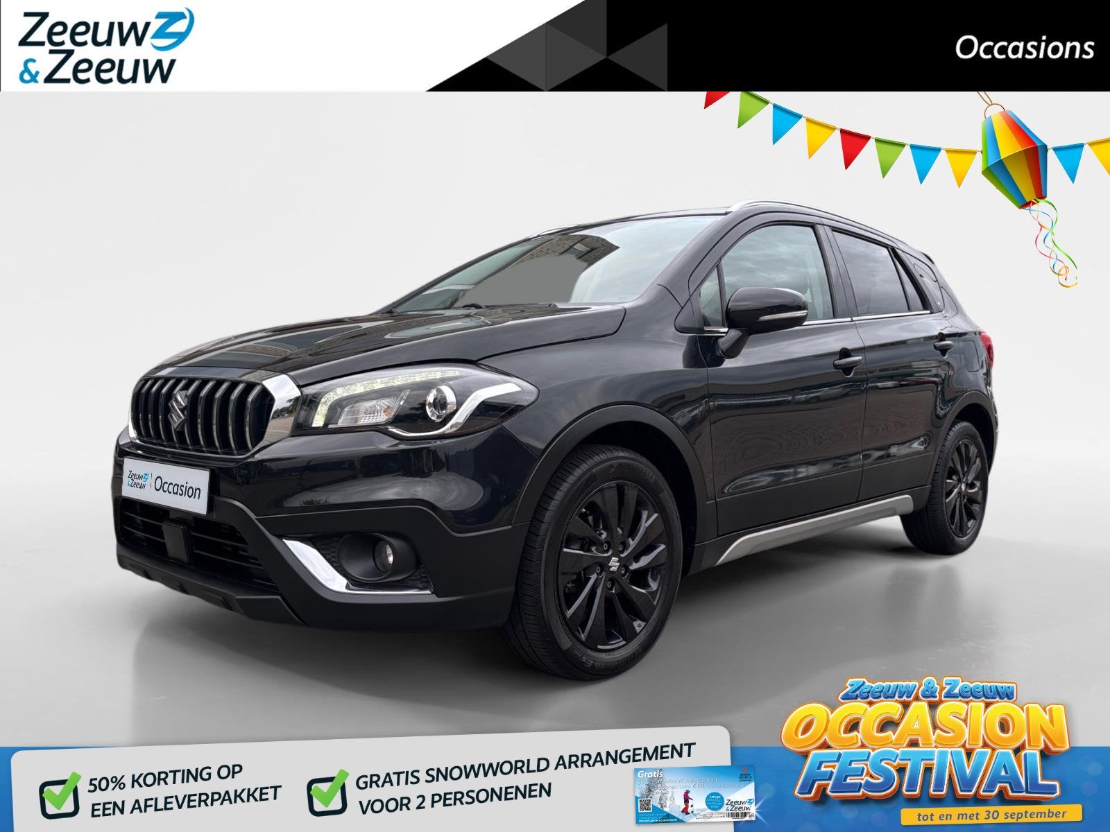 Suzuki S-Cross 1.0 Boosterjet Select | Garantie 2030 | Camer, Auto's, Voorwielaandrijving, 12 maanden, Stof, Gebruikt