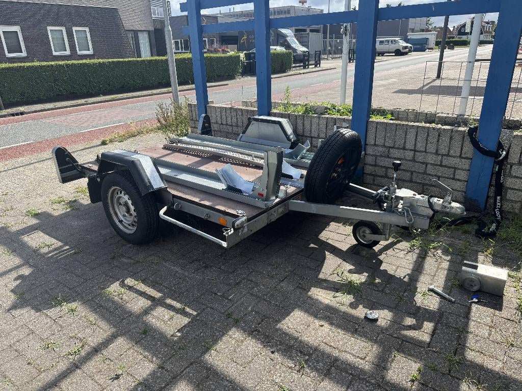 Aanhanger motor 2 motoren / 750 KG / nieuwe banden, Ophalen, Gebruikt