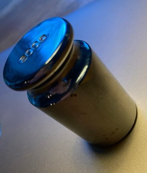 Kalibratie gewicht 200 gram, Ophalen of Verzenden, Gebruikt, Precisieweegschaal, Minder dan 50 kg